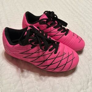 Vizari pink cleats size 10